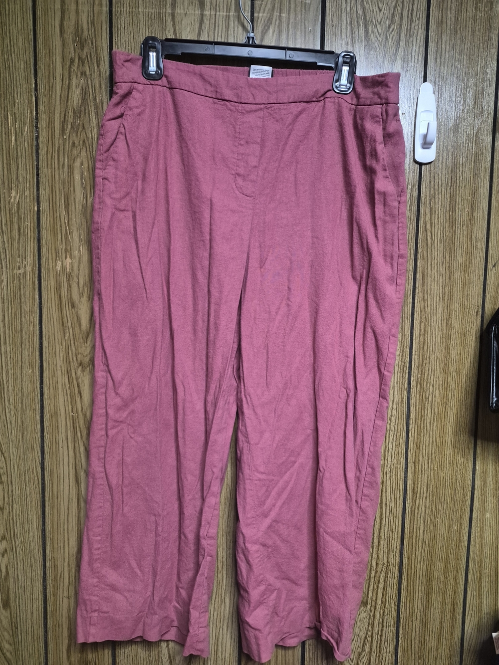 Simply Vera Vera Wang Dusty Rose Pink Wide Leg Pants